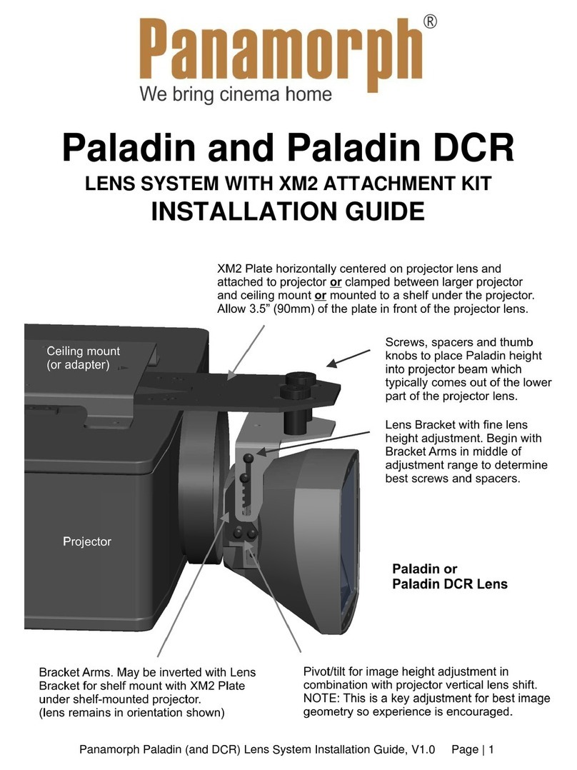 Panamorph Paladin User manual