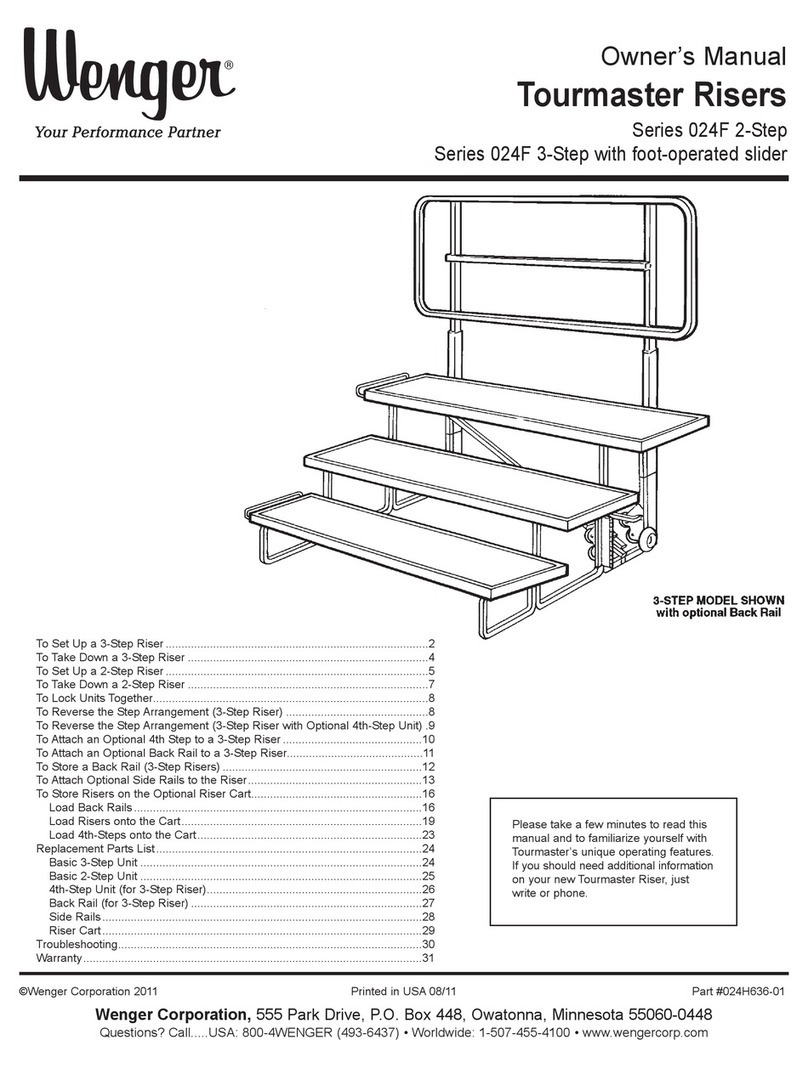 Wenger Tourmaster 024F Series User manual