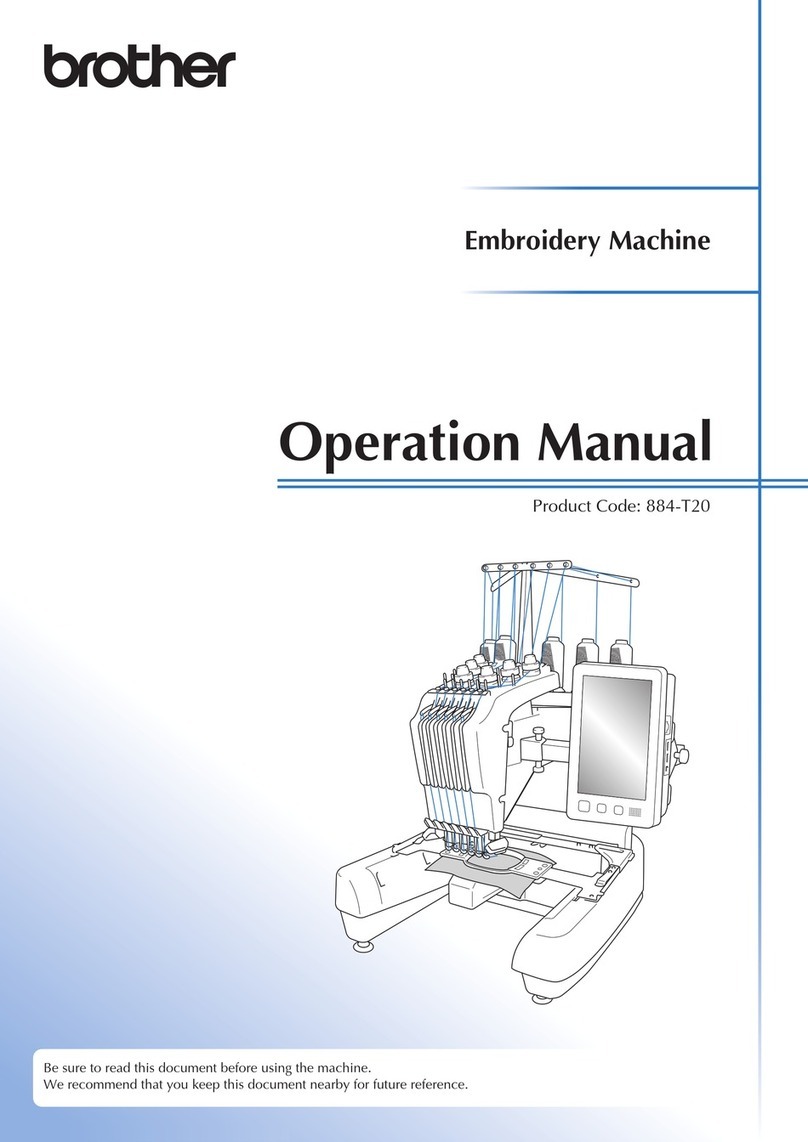 Brother 884-T20 User manual