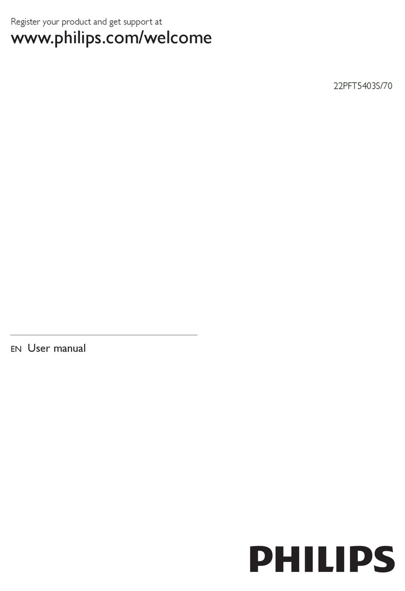 Philips 22PFT5403S/70 User manual