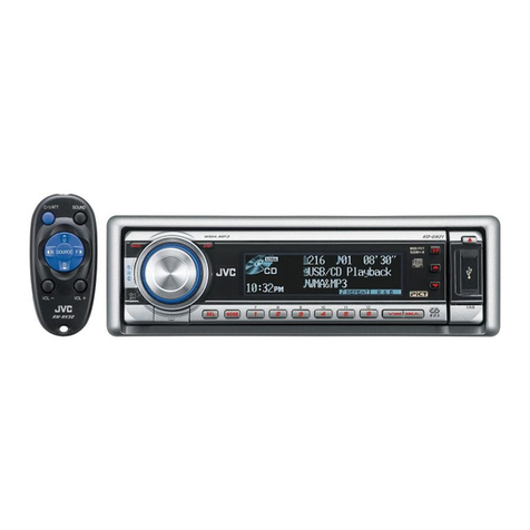 JVC KD-G821 User manual