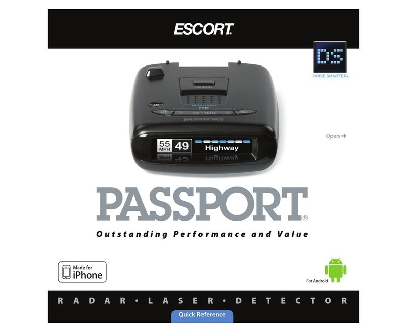 Escort Passport MAX manual