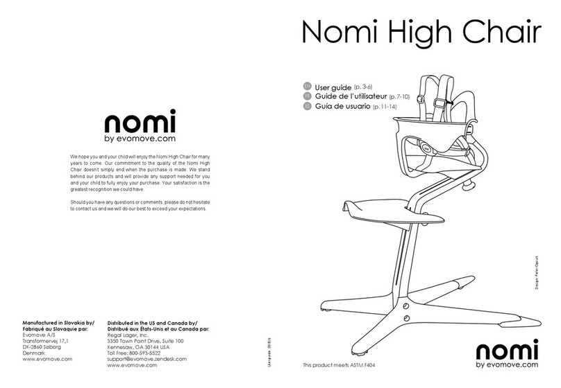 Evomove Nomi Chair user guide