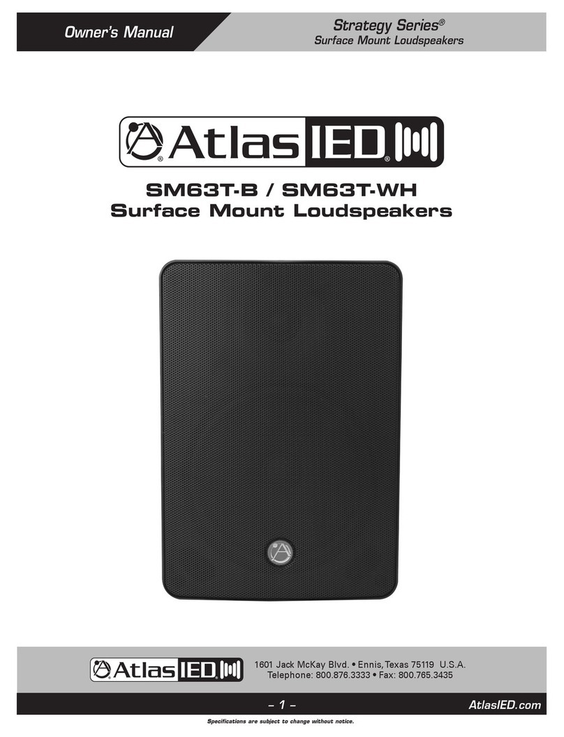 Atlas IED Strategy Series owner's manual