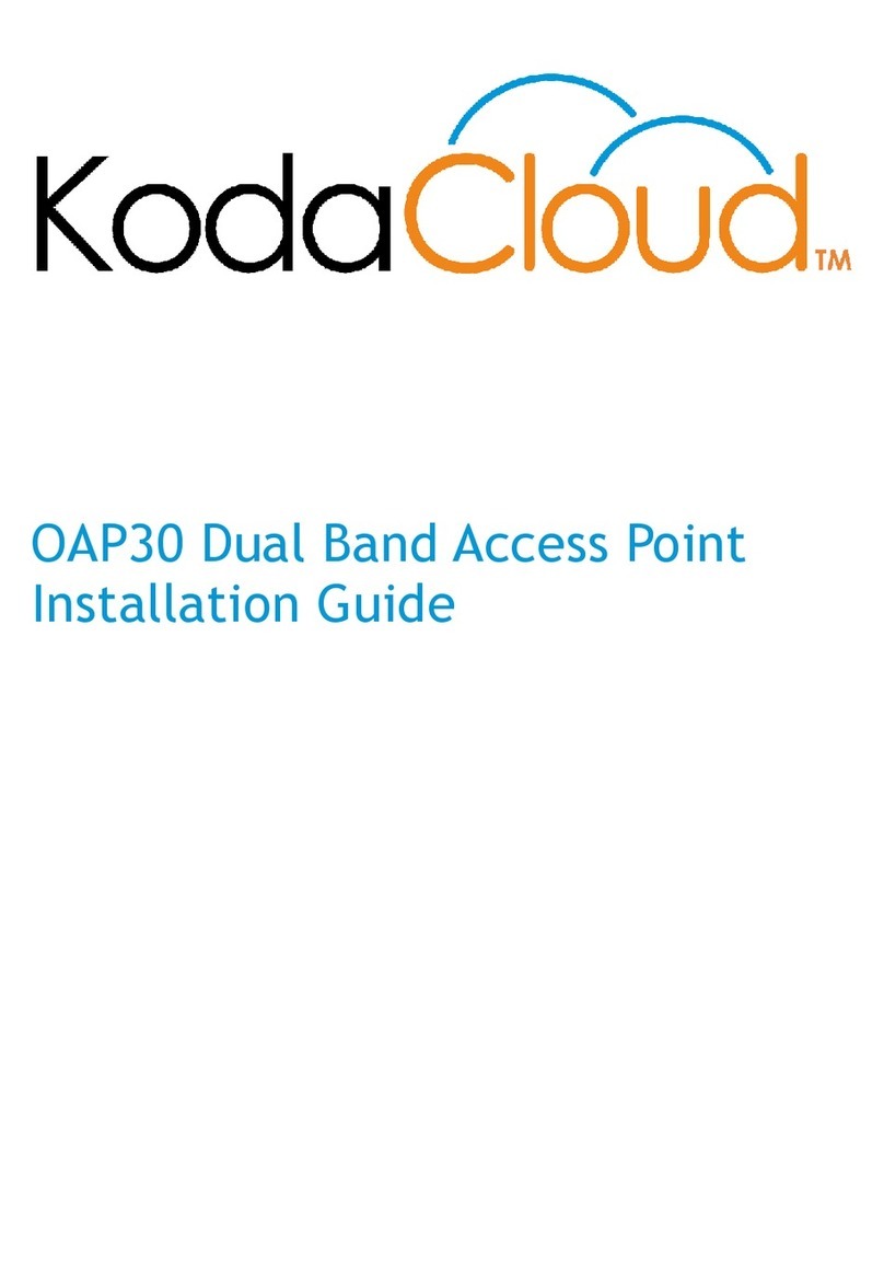 KodaCloud OAP30 installation guide KodaCloud OAP30 installation guide