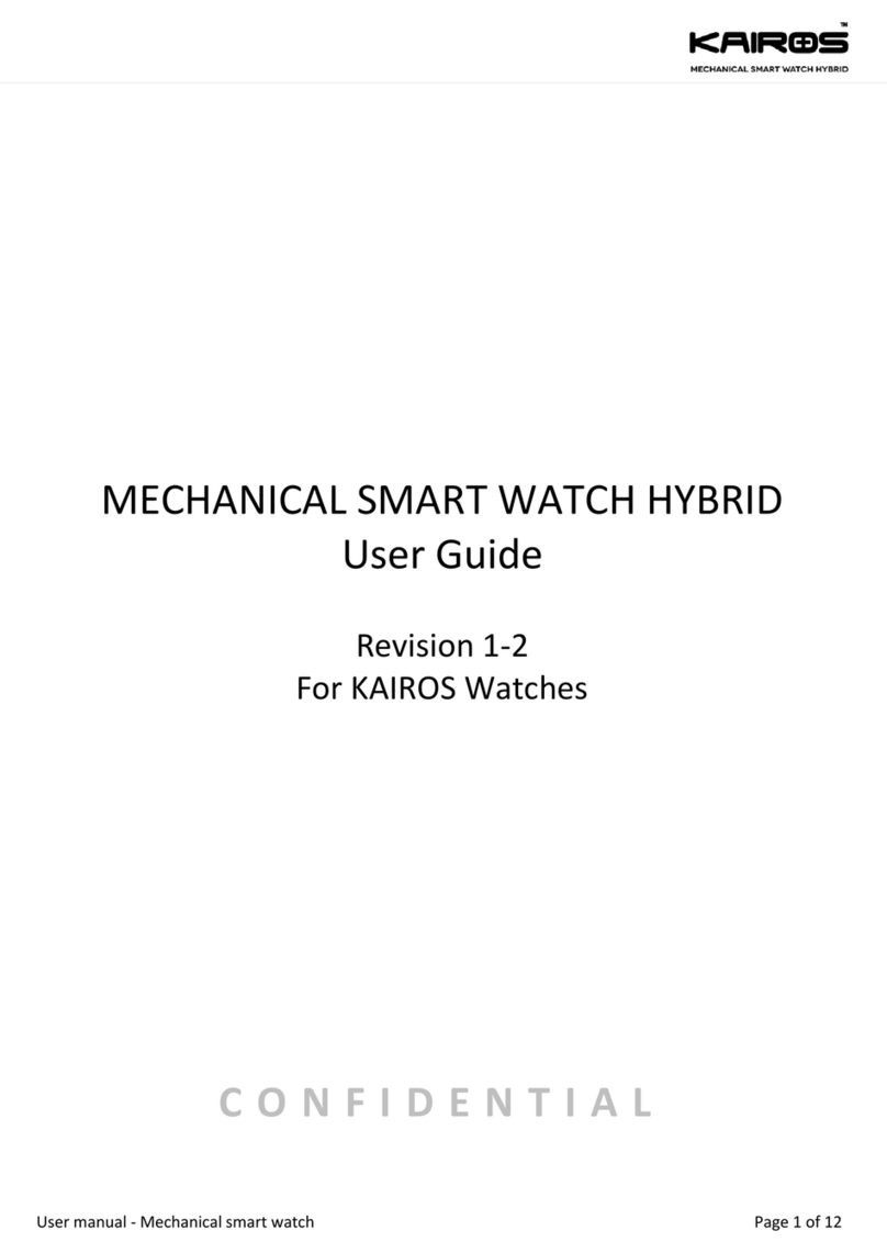 KAIROS MSW115 user manual