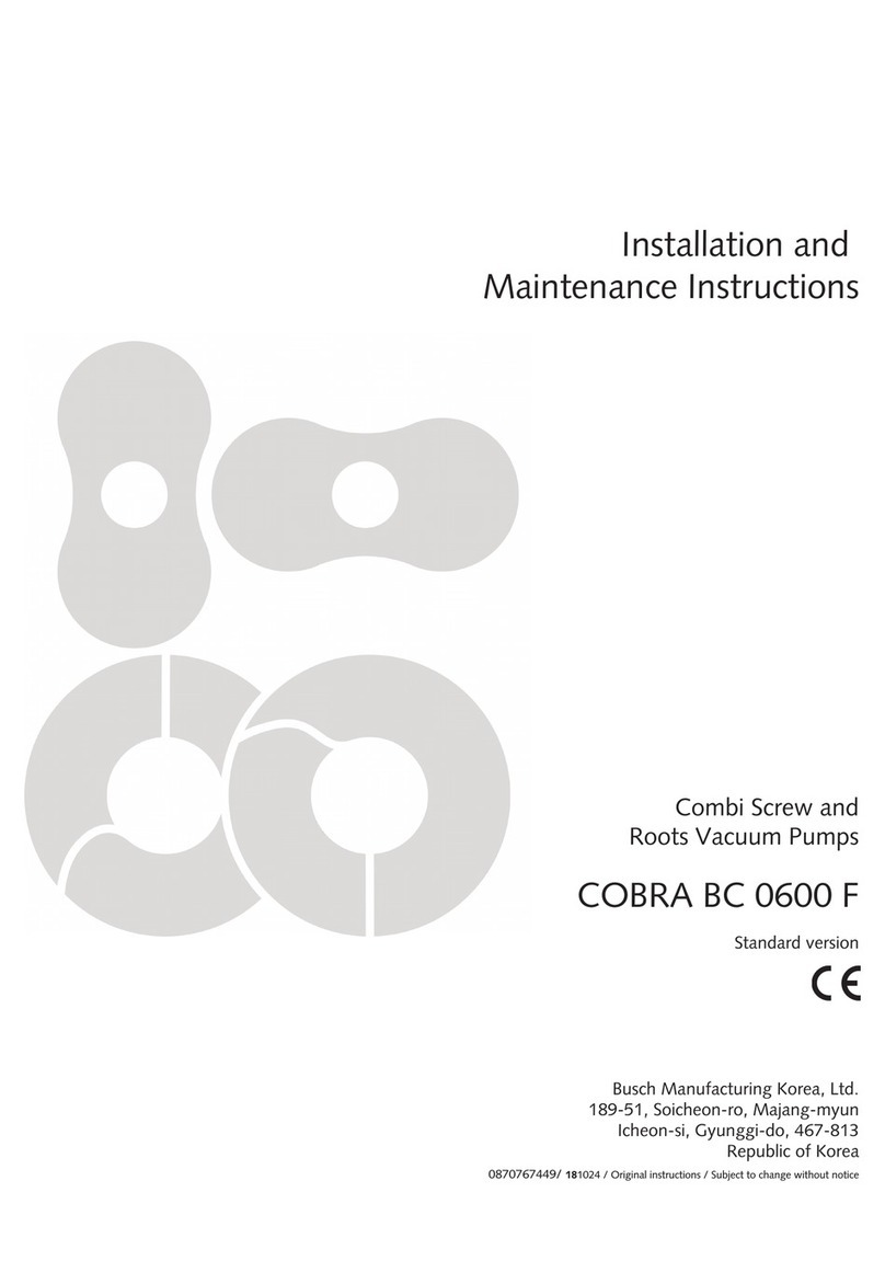 BUSCH COBRA BC 0600 F User manual