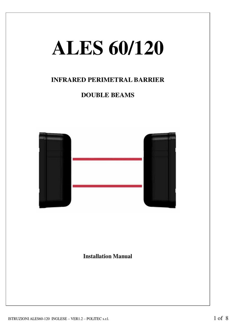 Politec ALES 60 User manual Politec ALES 60 User manual