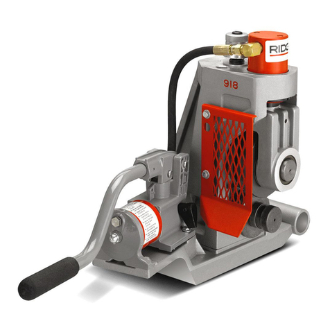 RIDGID 918 User manual