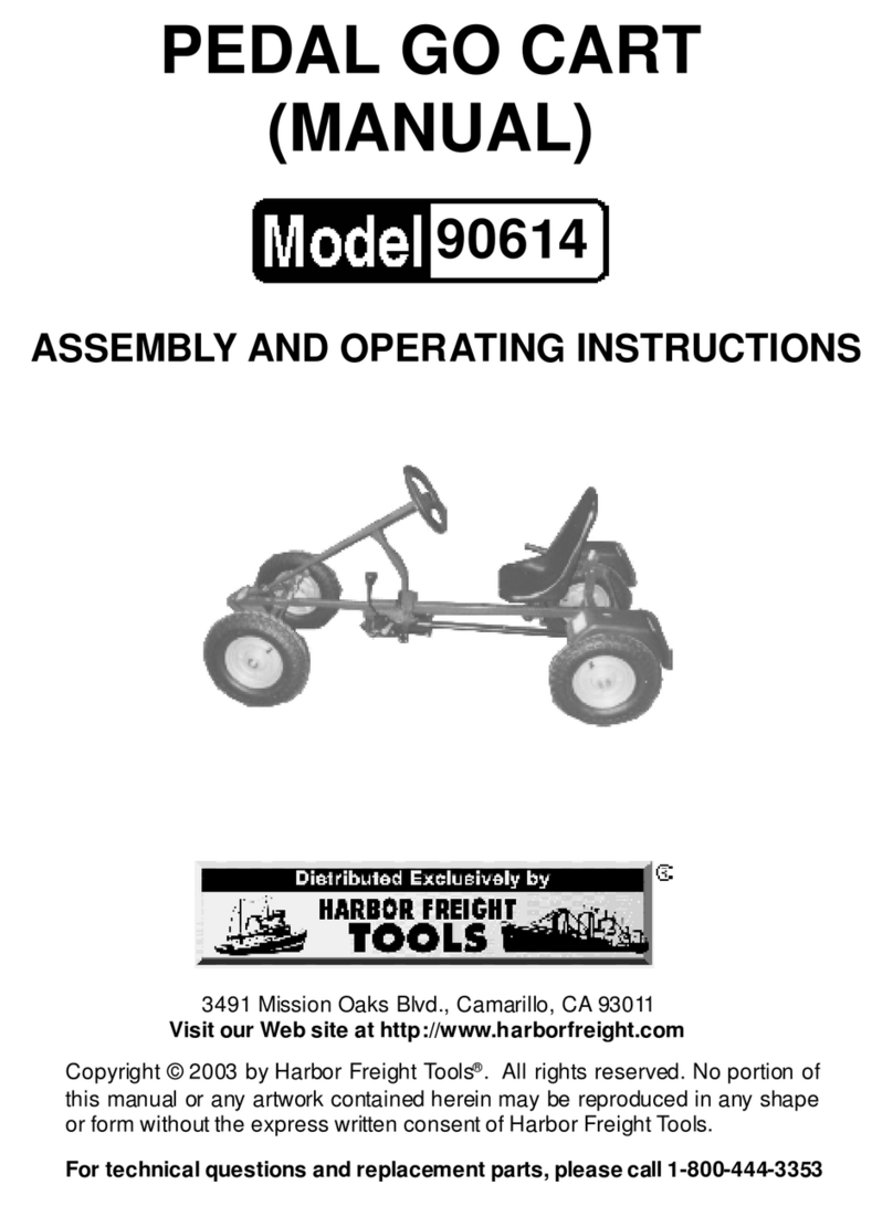 Harbor Freight Tools 90614 Assembly and operating instructions