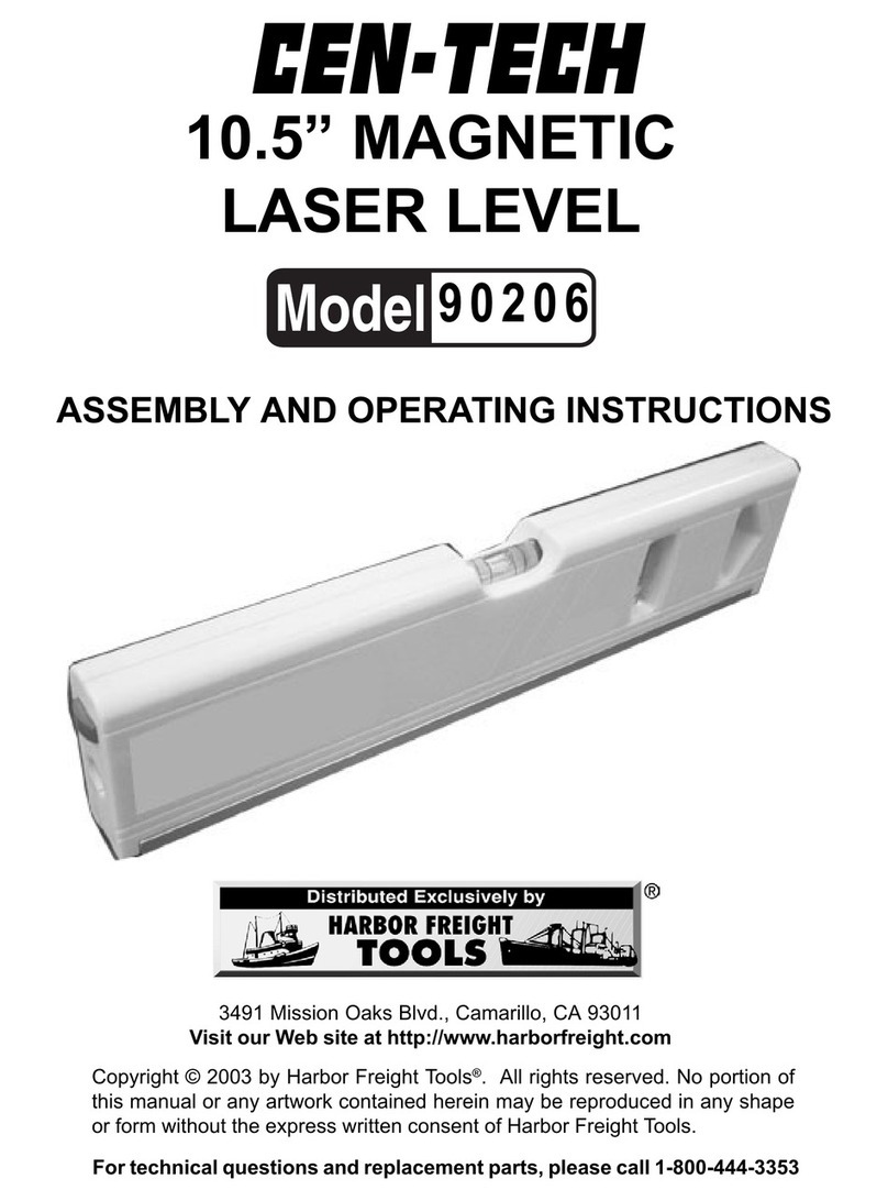 Centech 90206 User manual