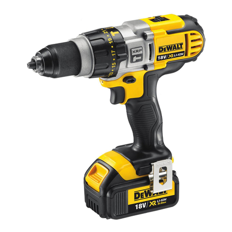 DeWalt DC980 Heavy Duty XRP User manual