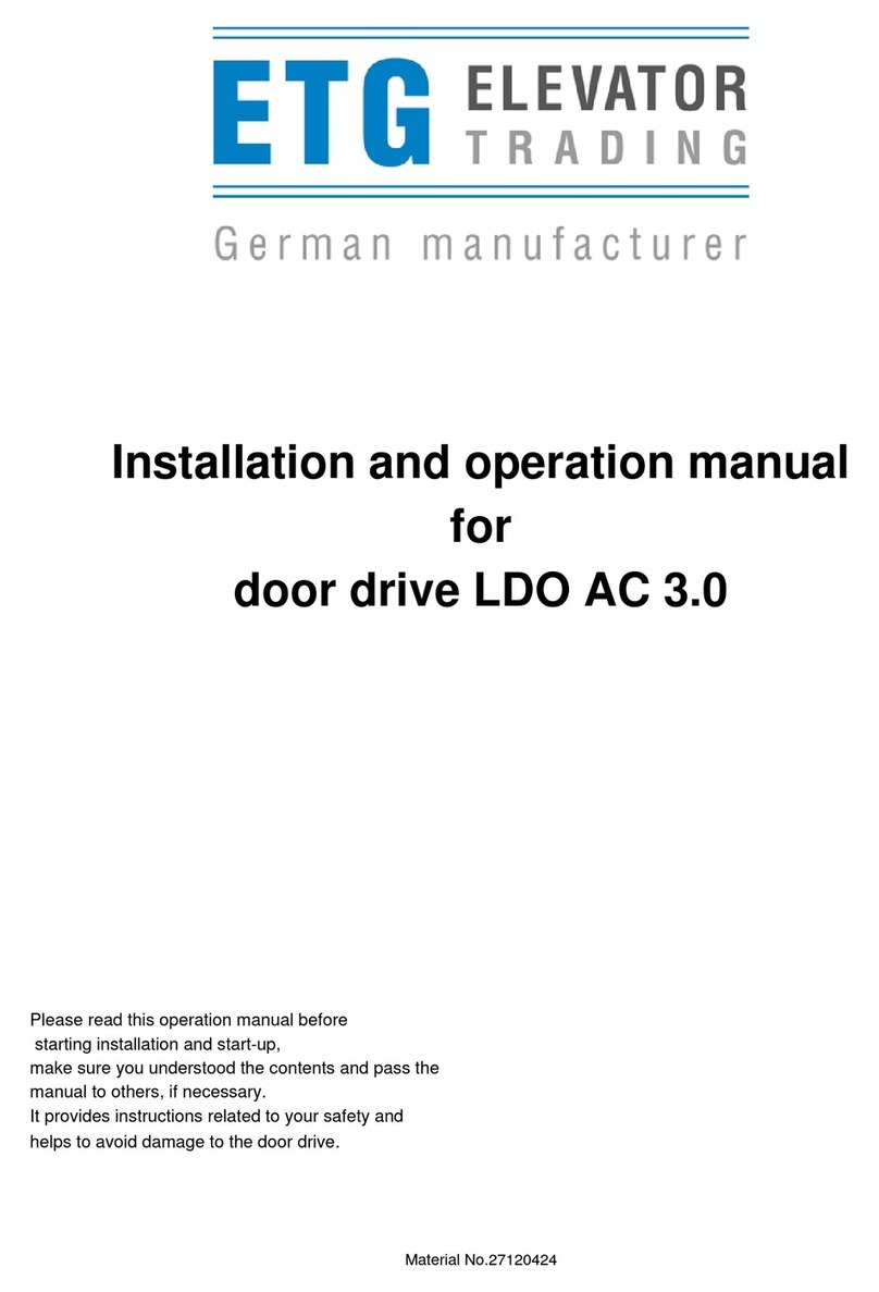 ETG LDO AC 3.0 Installation and operation manual