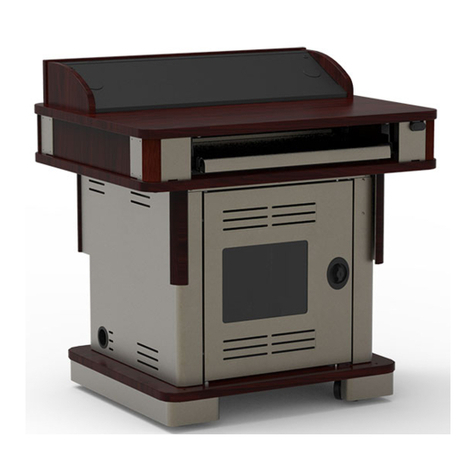 Spectrum Honors Lectern 55178 User manual