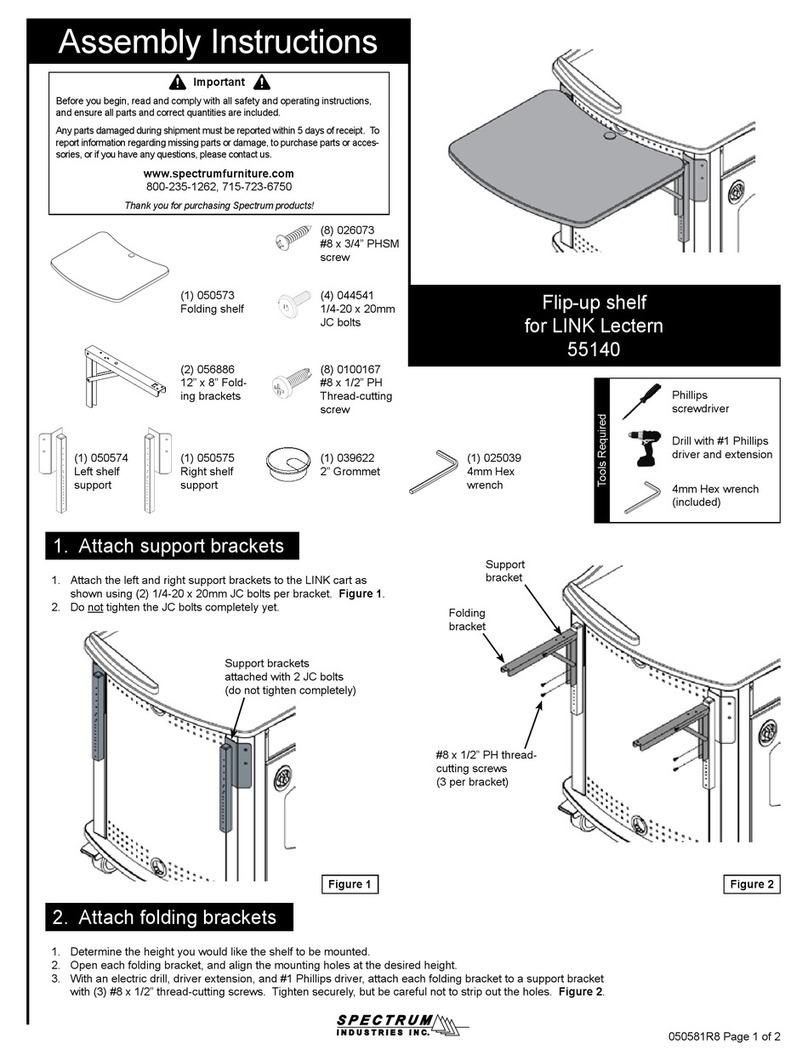 Spectrum 55140 User manual