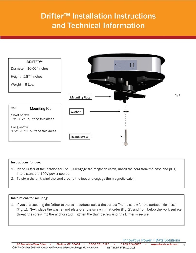 Spectrum Drifter Installation Instructions and Technical Information