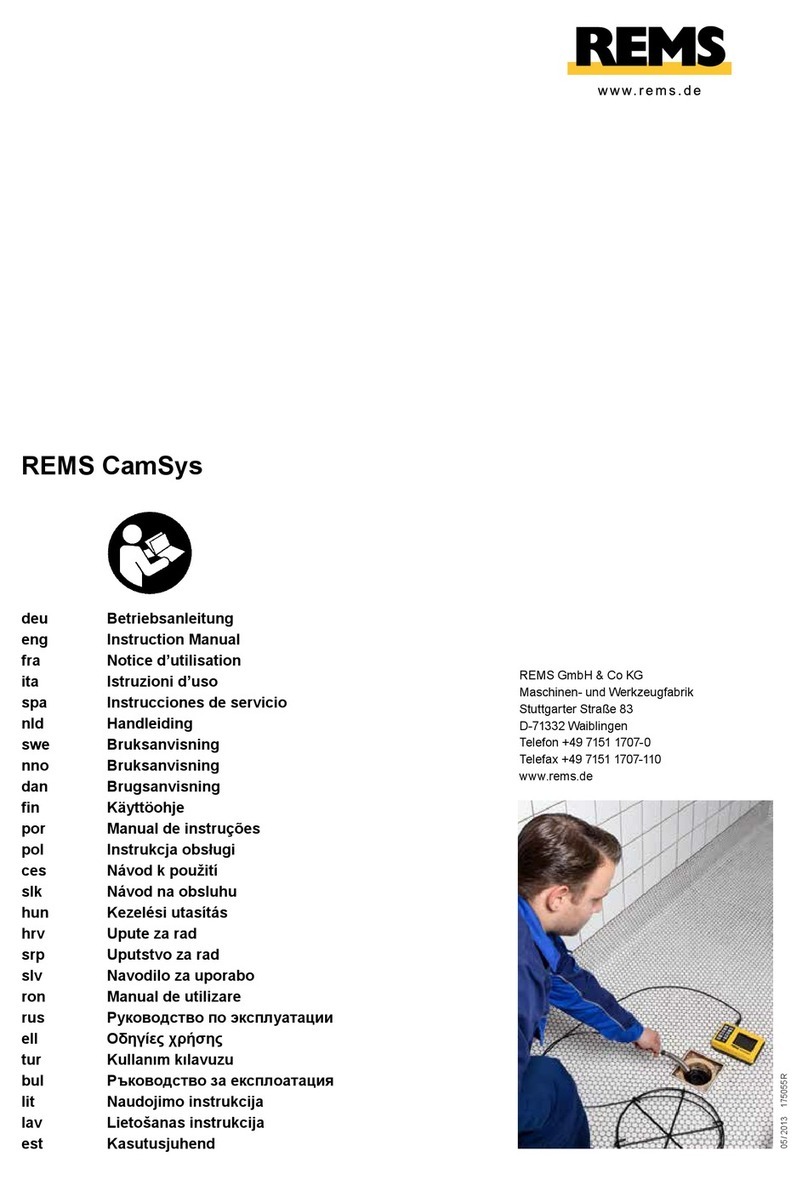 REMS CamSys User manual