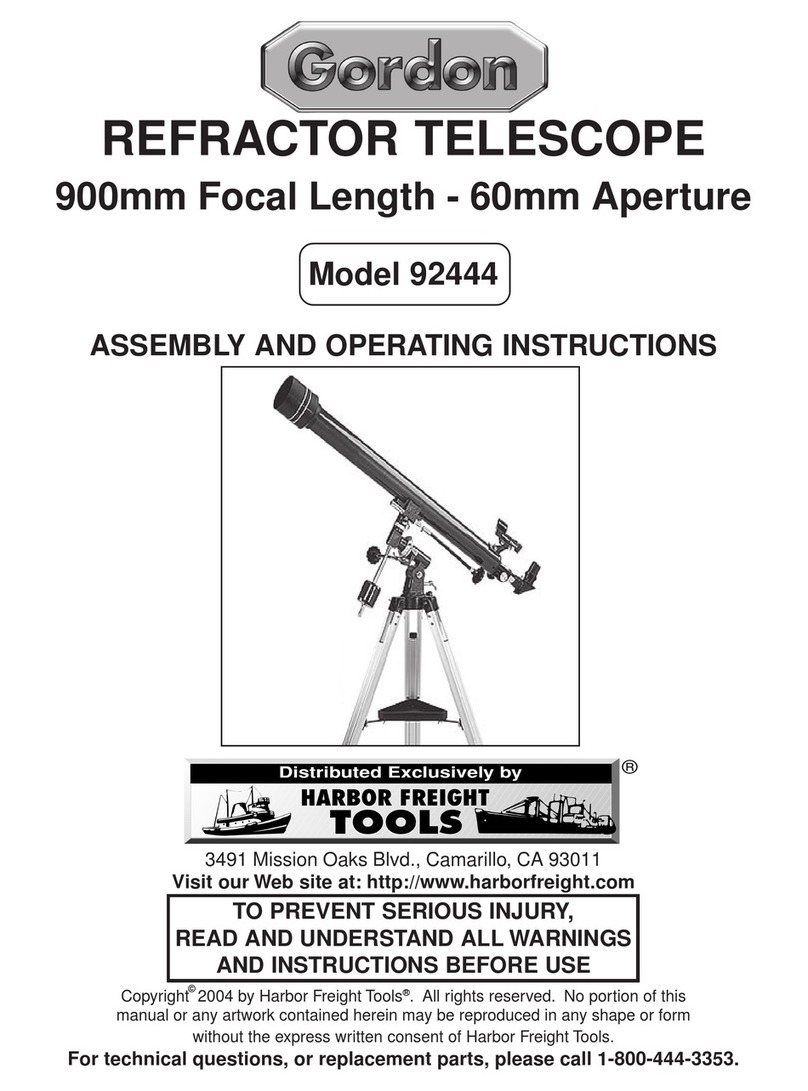Gordon 92444 Assembly and operating instructions