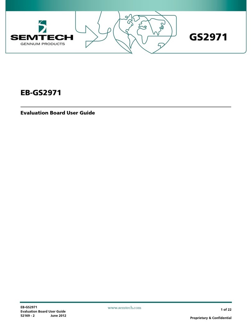 Semtech EB-GS2971 User manual