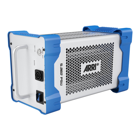 ARRI Skypanel PSU S360 user manual