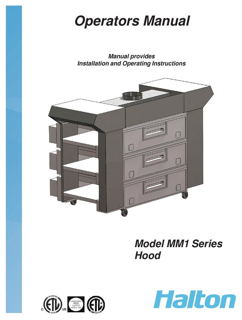 Halton MM1 Series Operator's manual