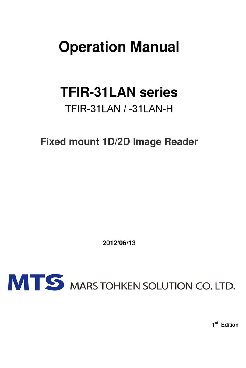 MTS Systems TFIR-31LAN series Operation manual