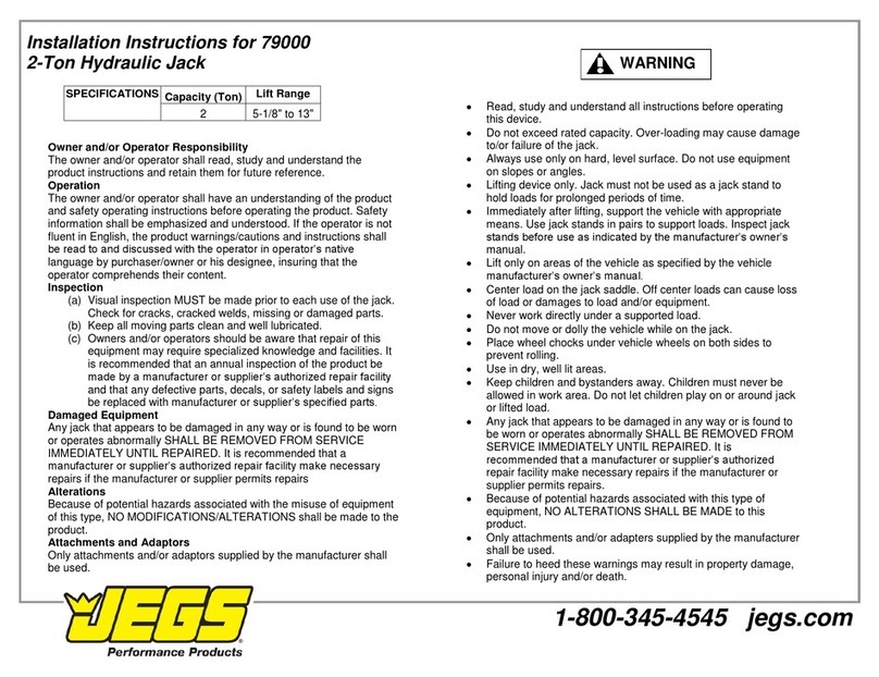 Jegs 79000 installation instructions