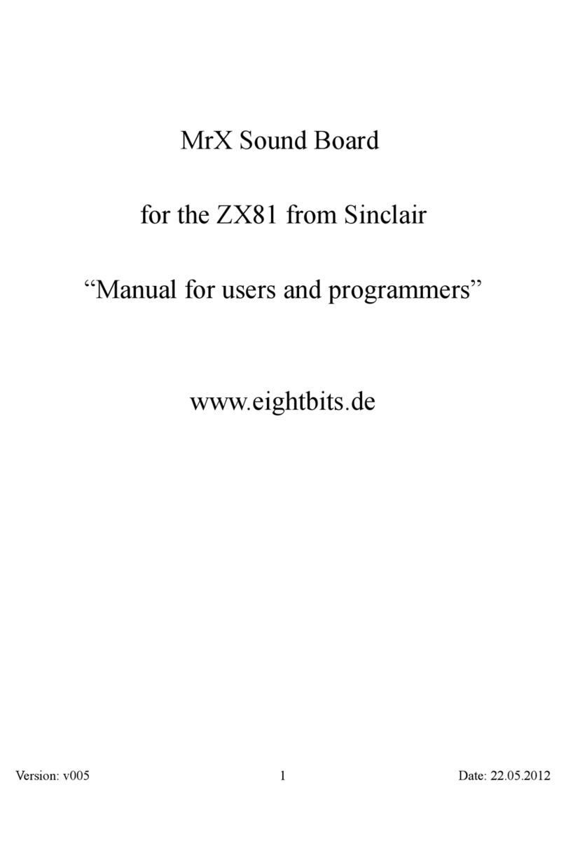 Sinclair MrX manual
