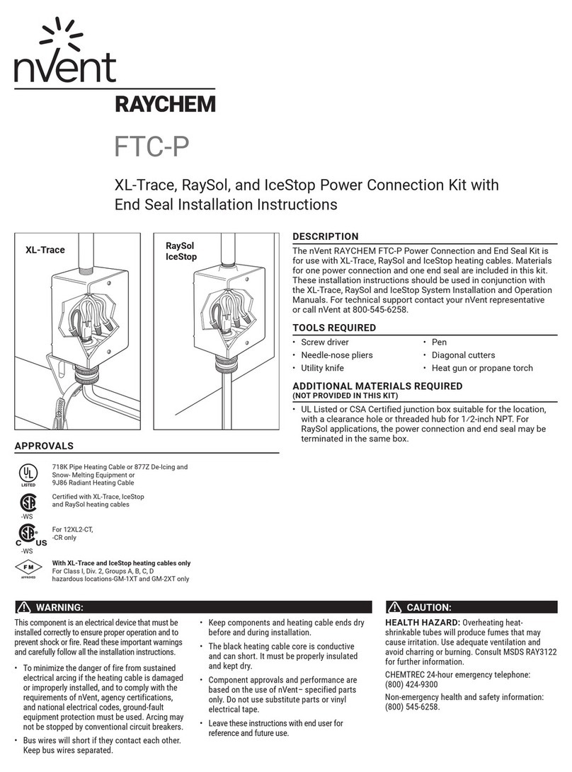 nvent RAYCHEM FTC-P installation instructions