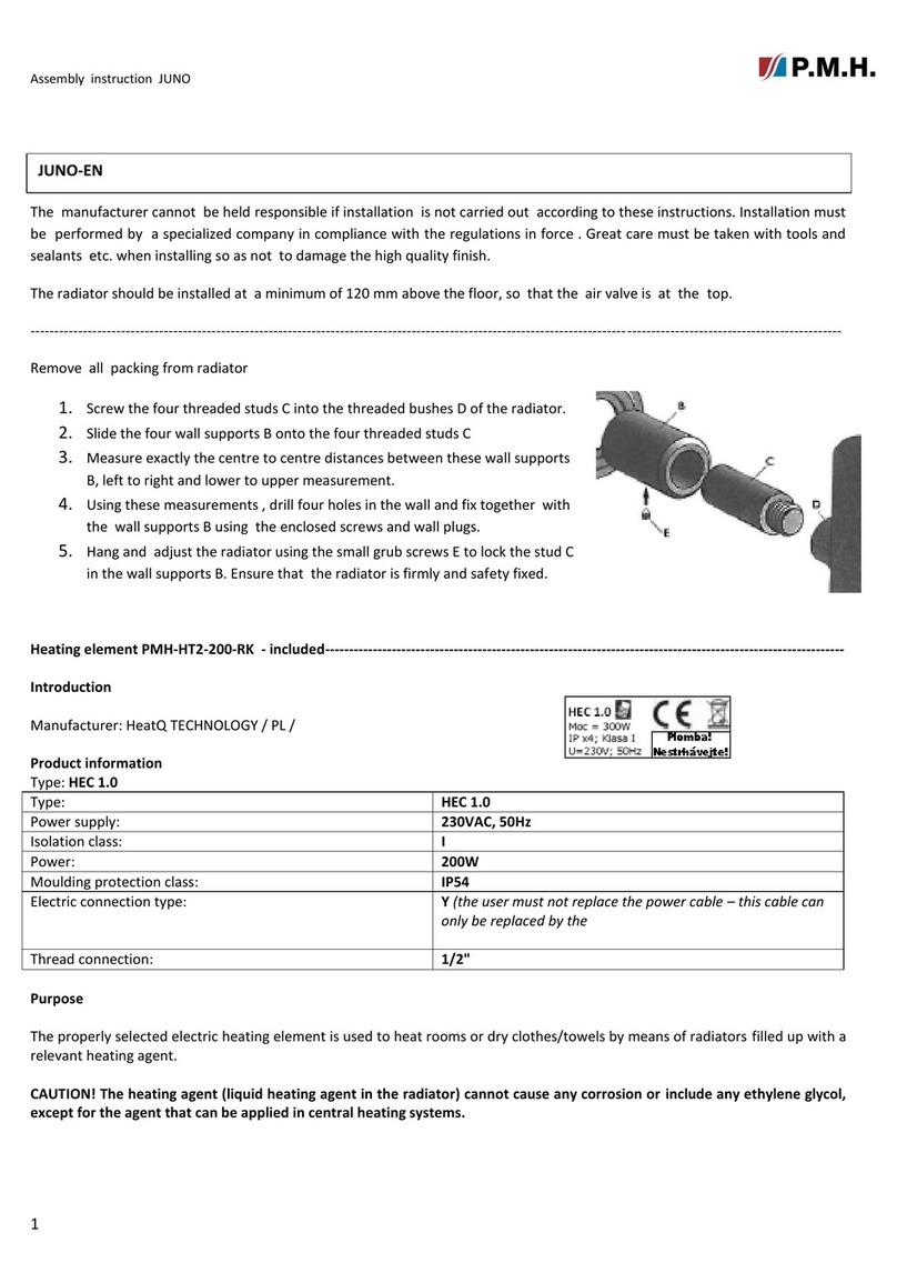 HeatQ HEC 1.0 Assembly instruction