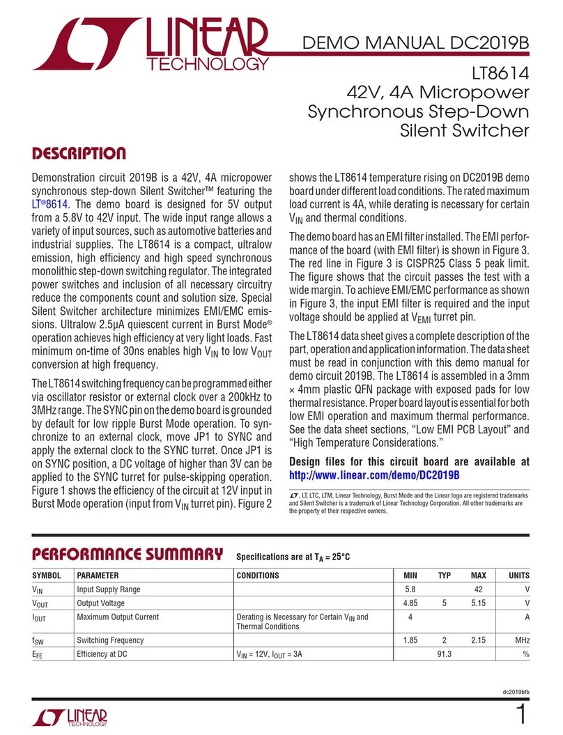 Linear Technology LT8614 Demo Manual