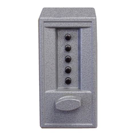 Kaba Simplex 6200 Series User manual