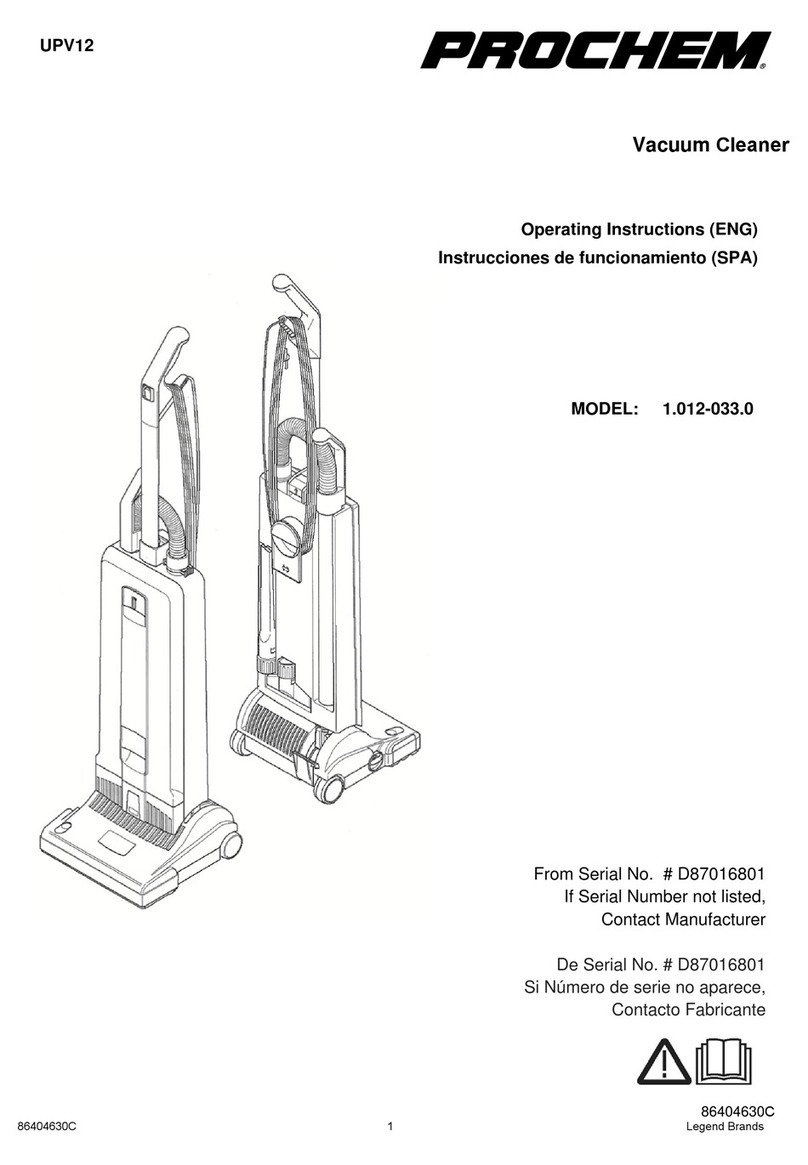 Prochem 1.012-033.0 operating instructions Prochem 1.012-033.0 operating instructions