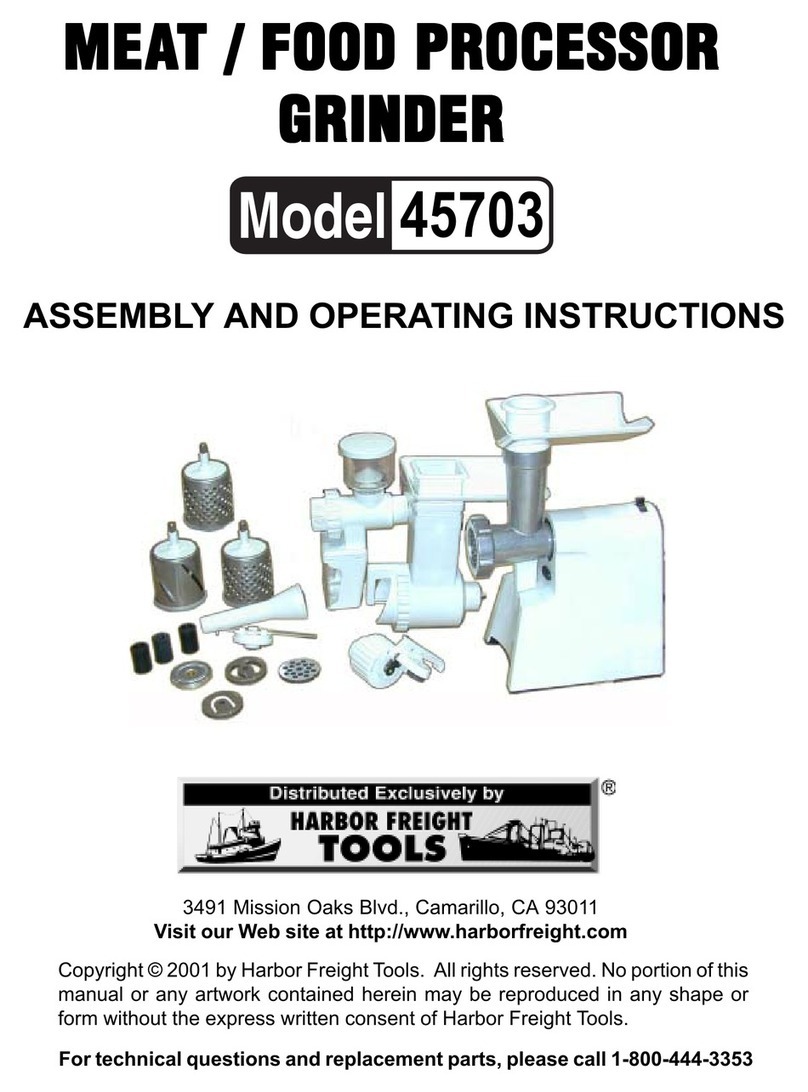 Harbor Freight Tools 45703 User manual
