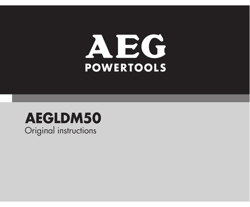AEG Powertools AEGLDM50 Original instructions