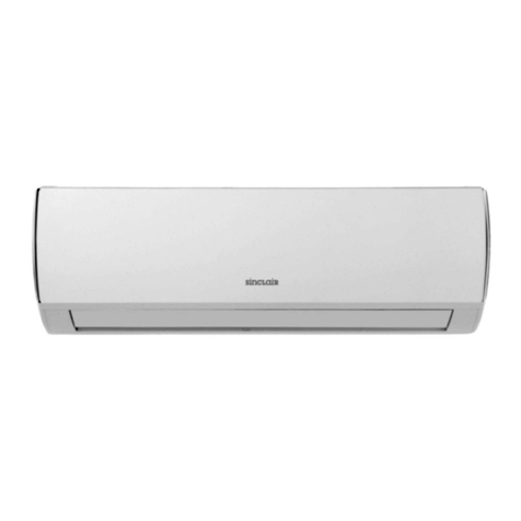 Sinclair MV-H**BIF series User manual