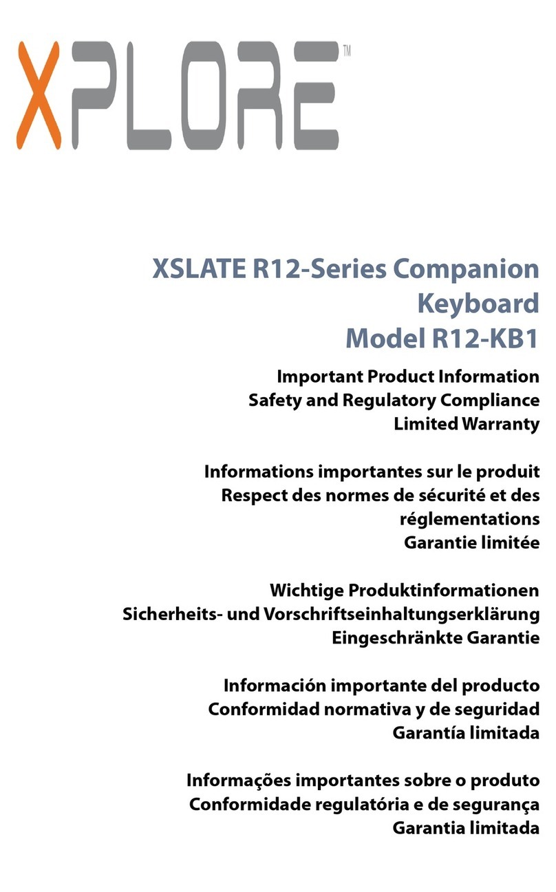 Xplore XSLATE R12 Series manual
