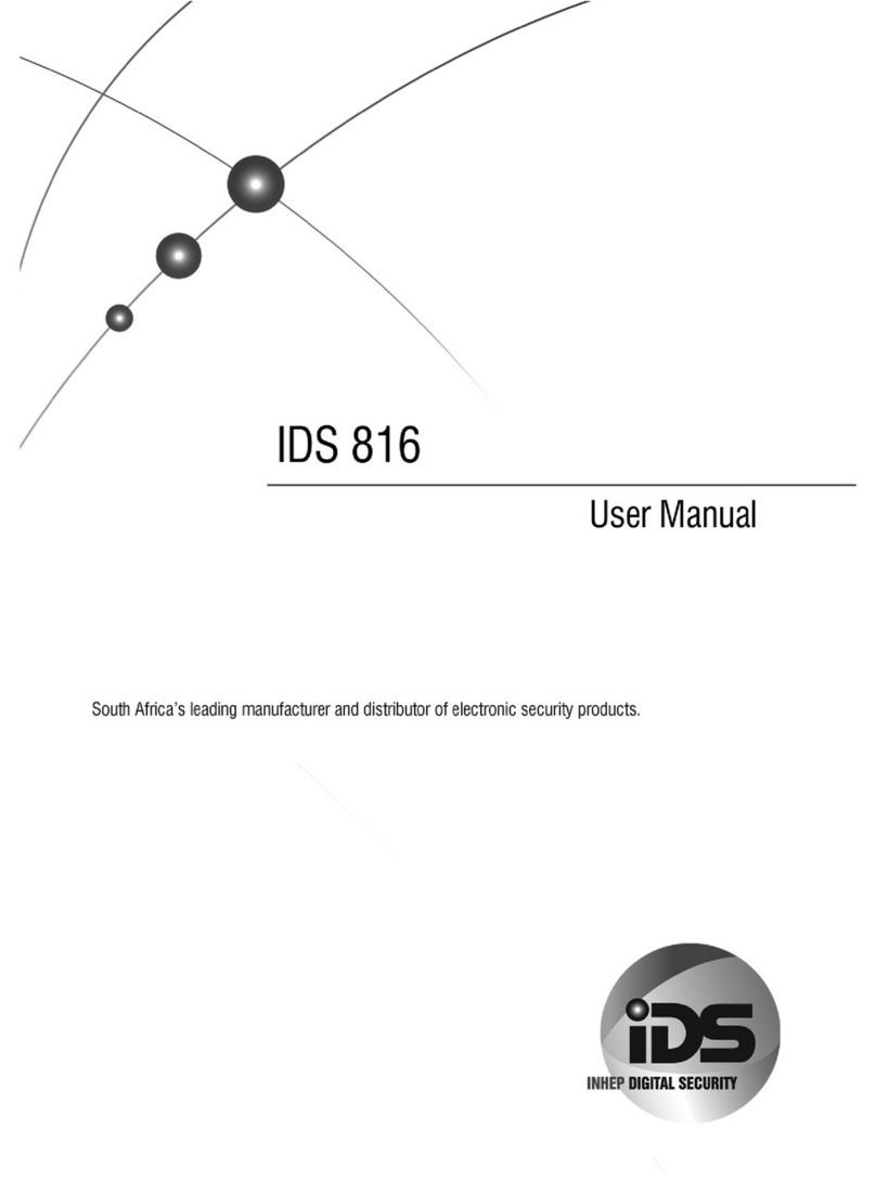 IDS 816 user manual