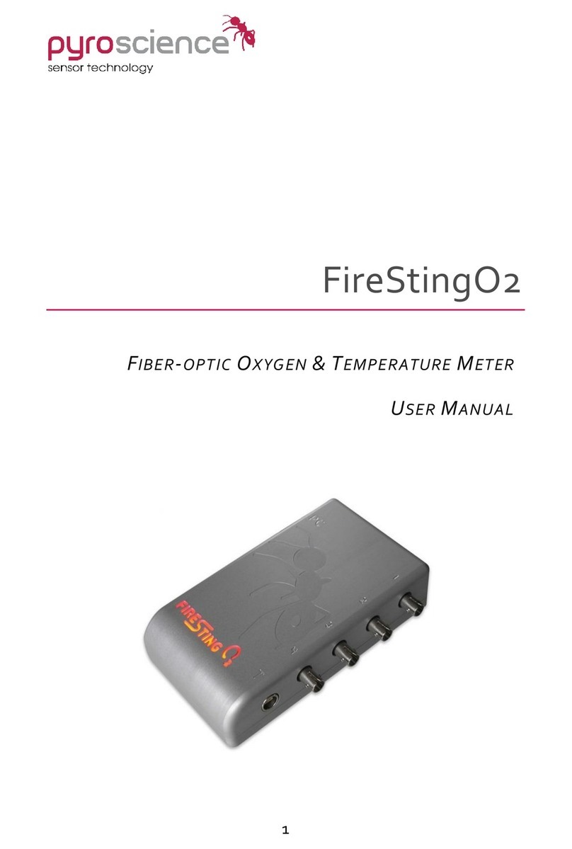pyroscience FireStingO2 user manual