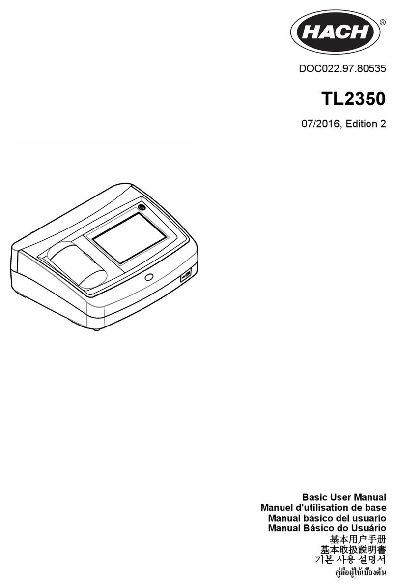 Hach TL2350 Basic user manual