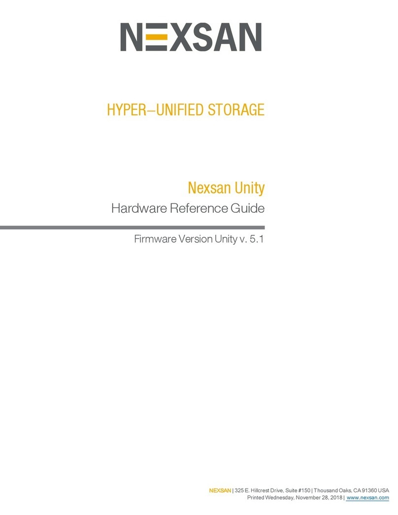 Nexsan Unity 2200 Hardware reference guide