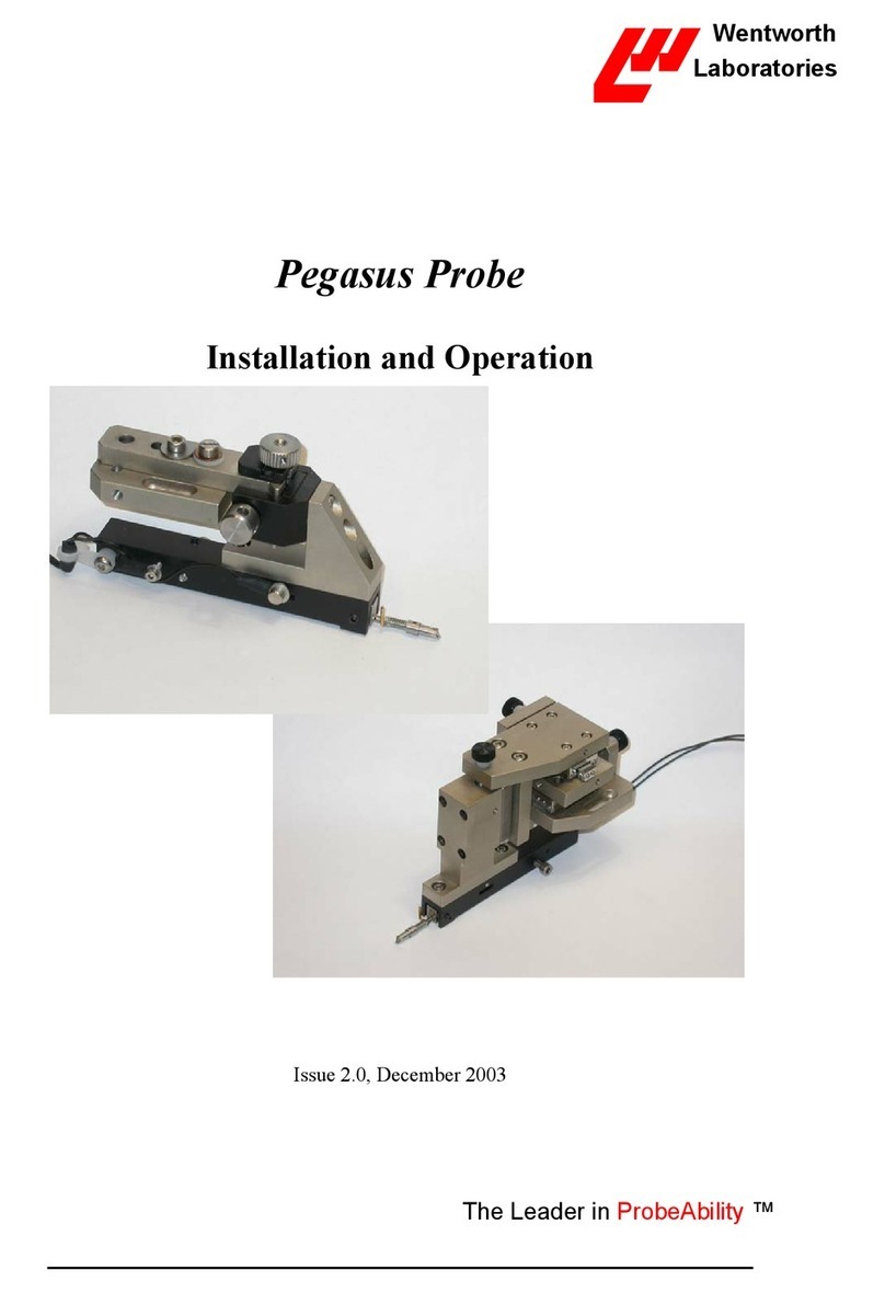 Wentworth Technology Pegasus S200 Installation and operation manual Wentworth Technology Pegasus S200 Installation and operation manual