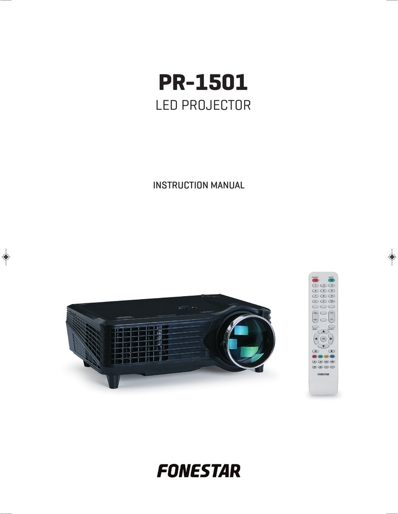 FONESTAR PR-1501 instruction manual