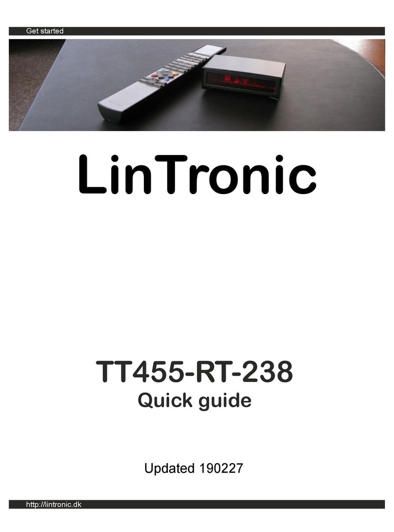 LinTronic TT455-RT-238 quick guide