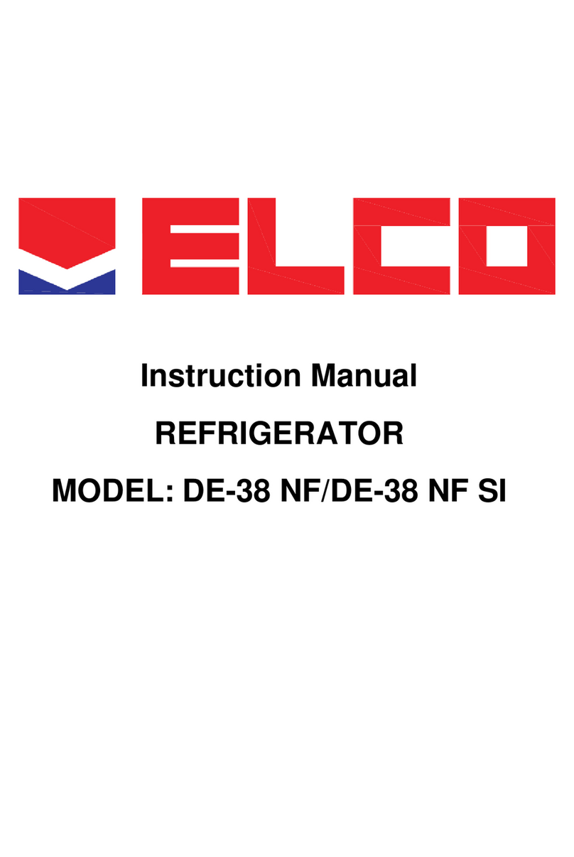elco DE-38 NF SI instruction manual