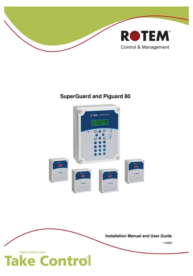 Rotem SuperGuard Installation manual and user's guide