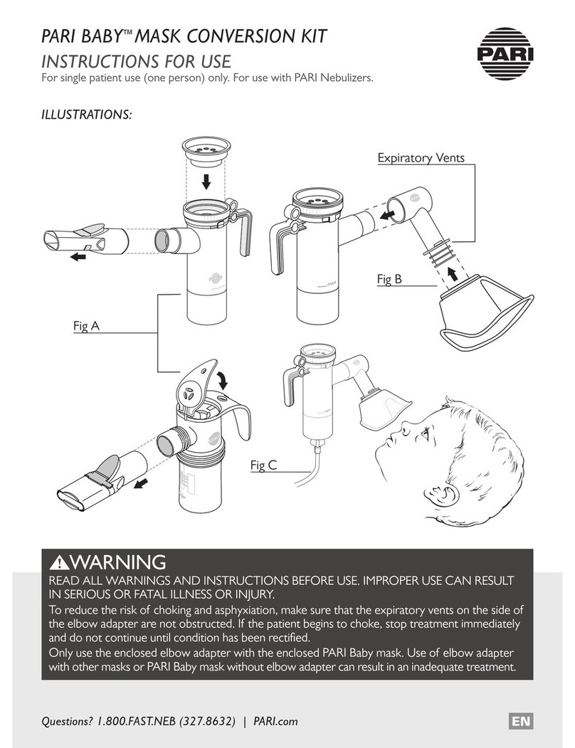 Pari BABY Instructions for use