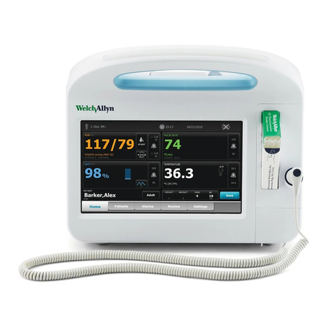 Welch Allyn Connex Vital Signs Monitor 6000 Series User manual
