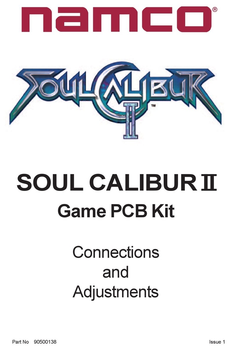 NAMCO SOUL CALIBUR II manual