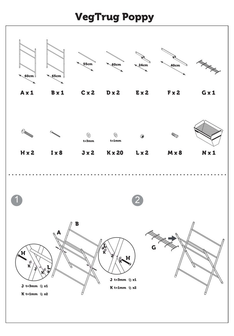 VegTrug Poppy manual